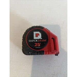 QUIKDRAW 25 FOOT TAPE MEASURE EXCELLENT CONDITION